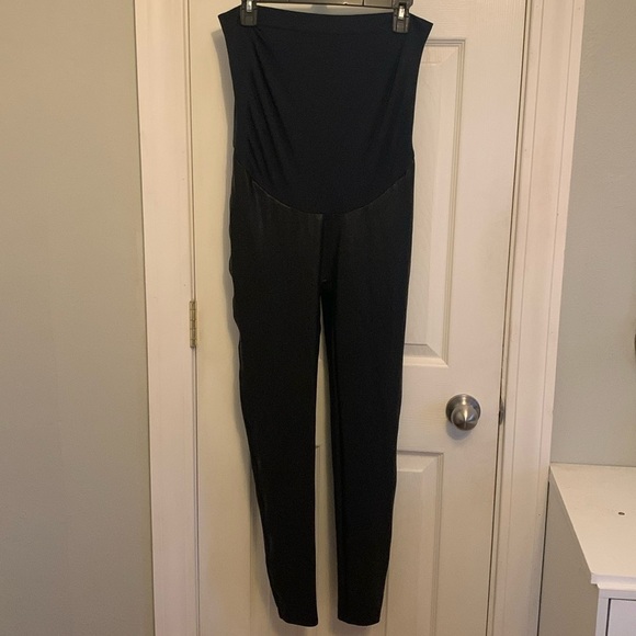 SPANX Black Maternity Pants Size 1X #429 - Picture 1 of 8
